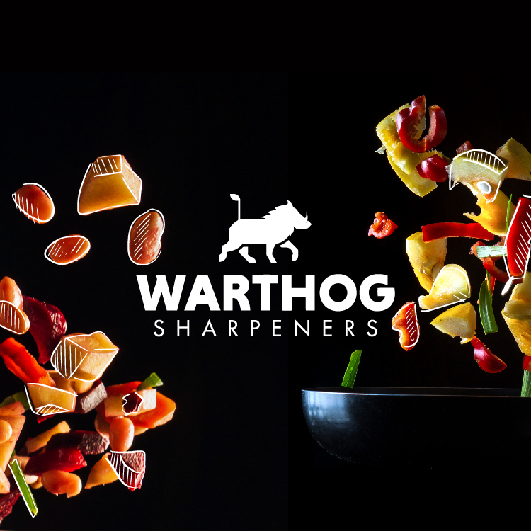 Warthog Sharpeners Banner mit Logo